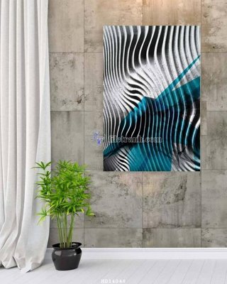 File tranh File bộ tranh treo hiện đại HD14048 (gốc) in trên kính