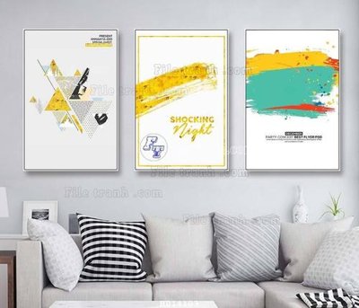 Tải file File bộ tranh treo hiện đại HD14103 (ảnh gốc) độ phân giải 300dpi