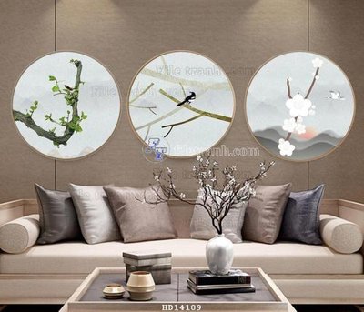 File gốc File bộ tranh treo hiện đại HD14109 (in 3D) nghệ thuật