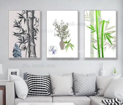 Mua file tranh gốc File bộ tranh treo hiện đại HD14159 tại Filetranh.com