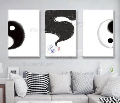 Download file tranh File bộ tranh treo hiện đại HD14169 (file gốc PSD)