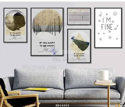 Tải file File bộ tranh treo hiện đại HD14263 (gốc) in nhanh