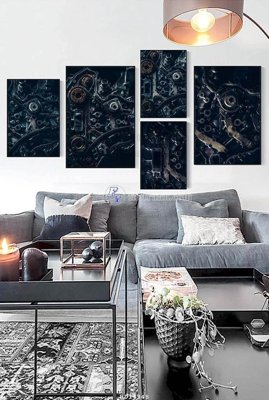 Tải file File bộ tranh treo hiện đại HD14348 (ảnh gốc) file AI/EPS