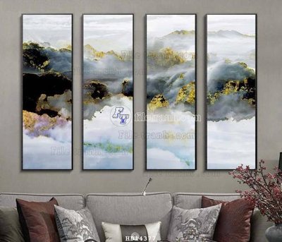 File gốc File bộ tranh treo hiện đại HD14377 (cho in ấn) từ kho Filetranh