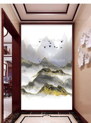 File tranh File bộ tranh treo hiện đại HD14384 (gốc) chủ đề thành phố