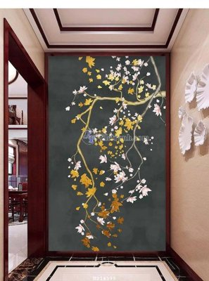 File tranh trang trí File bộ tranh treo hiện đại HD14399 (file gốc)