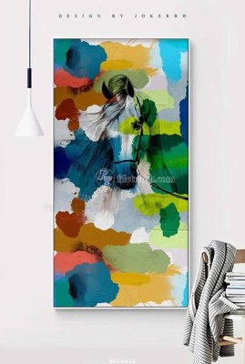 File tranh in tráng gương File bộ tranh treo hiện đại HD14416 (siêu nét)