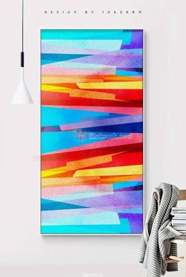 File PSD File bộ tranh treo hiện đại HD14423 (gốc) cho in quảng cáo