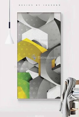 File in trần File bộ tranh treo hiện đại HD14424 (bản gốc) đại dương