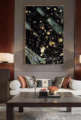 File in trần File bộ tranh treo hiện đại HD14479 (file gốc) phong thủy