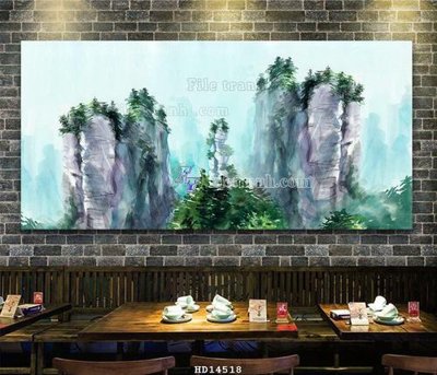Tải file File bộ tranh treo hiện đại HD14518 (gốc) in trên mọi chất liệu