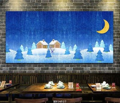 Download file File bộ tranh treo hiện đại HD14527 (gốc) in mica đèn LED