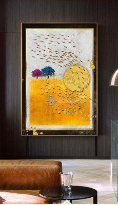 File gốc File bộ tranh treo hiện đại HD14541 (PNG) không nền chất lượng