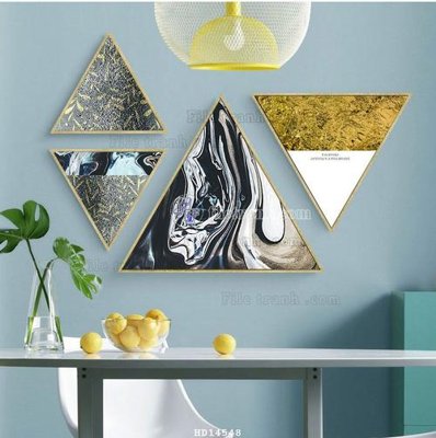 File gốc File bộ tranh treo hiện đại HD14548 (in ấn) không giới hạn