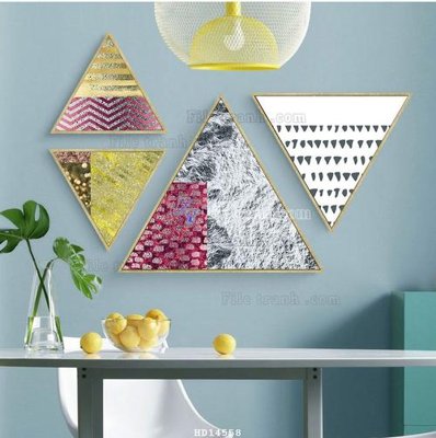 File PSD File bộ tranh treo hiện đại HD14558 (nguyên bản) cho thiết kế