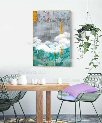 File gốc File bộ tranh treo hiện đại HD14603 (cho in UV) siêu nét