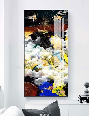 File tranh File bộ tranh treo hiện đại HD14610 (gốc) in vải canvas