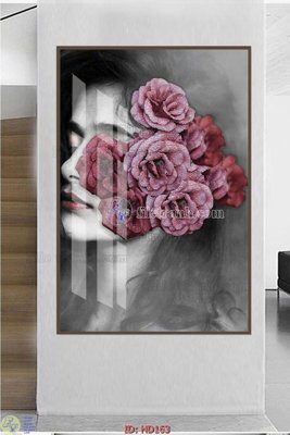 File ảnh gốc File tranh hiện đại HD163 không vỡ nét