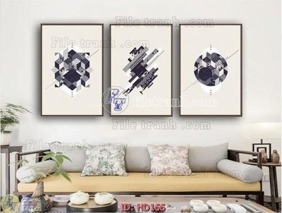 File tranh File tranh hiện đại HD166 (gốc) chủ đề thiên nhiên