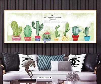 File in ấn File tranh treo hiện đại HD17033 (bản gốc) cao cấp