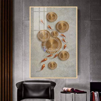 File tranh File tranh treo hiện đại HD17132 (bản gốc) in lụa 3D