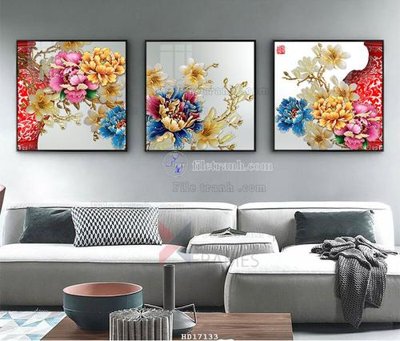 Tải file PSD File tranh treo hiện đại HD17133 (nguyên layer) để in