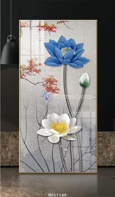 File PSD File tranh treo hiện đại HD17140 (gốc) tách lớp chi tiết