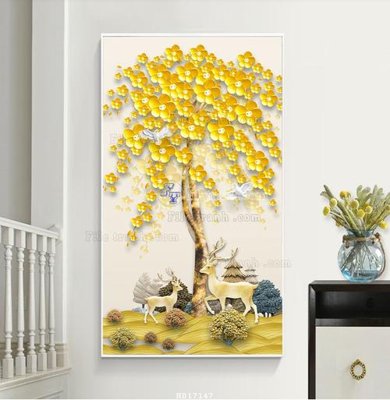 File tranh in mica File tranh treo hiện đại HD17147 (độ phân giải cao)