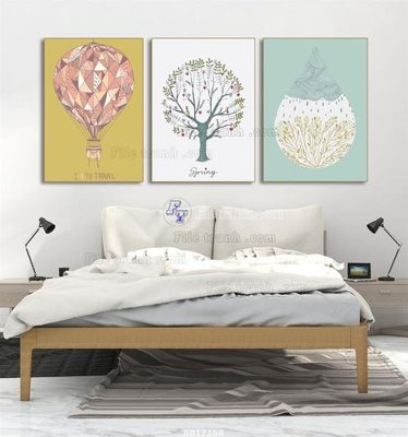 File gốc File tranh treo hiện đại HD17150 (phiên bản chuẩn) để in ấn