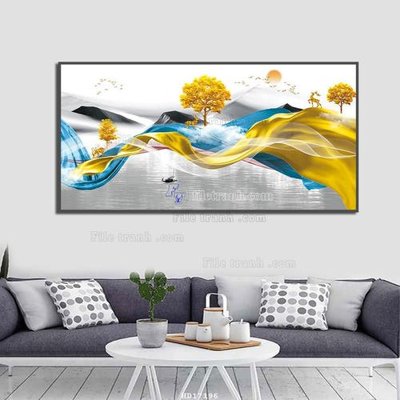 Tải file File tranh treo hiện đại HD17196 (ảnh gốc) file AI/EPS