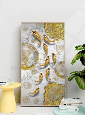 File in trần File tranh treo hiện đại HD17199 (bản gốc) đại dương