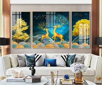 File tranh quảng cáo File tranh treo hiện đại HD17238 (download file gốc)