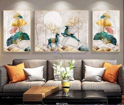 File gốc File tranh treo hiện đại HD17256 (ảnh rõ nét) để in