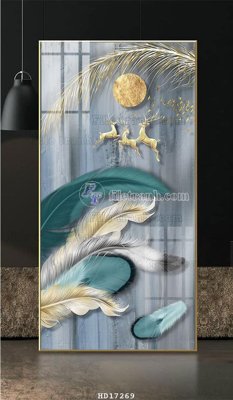 File gốc File tranh treo hiện đại HD17269 (cho in UV) siêu nét