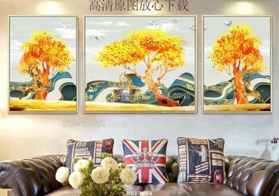 Download file File tranh treo hiện đại HD17284 (gốc) cho xưởng in