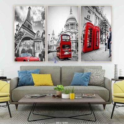 File in mica File tranh treo hiện đại HD17288 (bản gốc) siêu trong