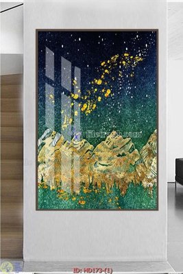 Tải file File tranh hiện đại HD173 (gốc) làm file quảng cáo