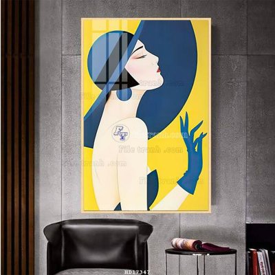 Download file File tranh treo hiện đại HD17347 (chuẩn in) chất lượng cao