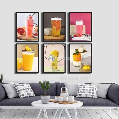 Ảnh gốc File tranh treo hiện đại HD17381 (nét căng) in mica