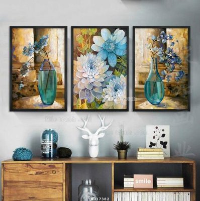 File gốc File tranh treo hiện đại HD17382 (in ấn) màu sắc trung thực