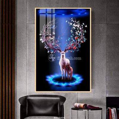 Tải file File tranh treo hiện đại HD17438 (gốc) làm tranh trang trí