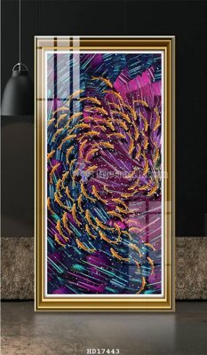 File in trần File tranh treo hiện đại HD17443 (file gốc) chủ đề vũ trụ