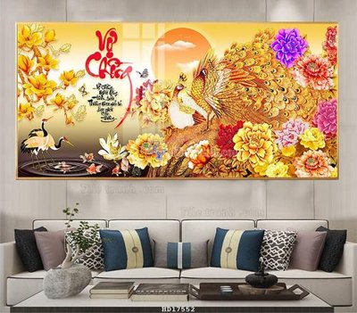 Tải file File tranh treo hiện đại HD17552 (gốc) làm file quảng cáo