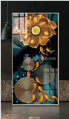 Chi tiết file tranh tráng gương File tranh treo hiện đại HD17553 (ảnh gốc)
