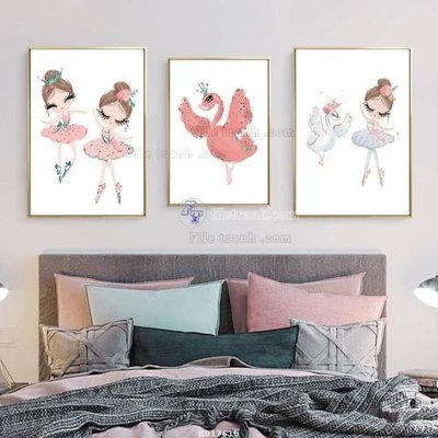 Tải file File tranh treo hiện đại HD17615 (gốc) làm tranh treo tường