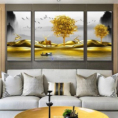 Tải file File tranh treo hiện đại HD17665 (ảnh gốc) in tráng gương