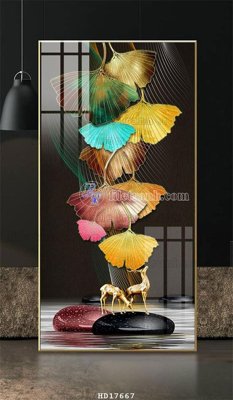 File in ấn File tranh treo hiện đại HD17667 (bản gốc) cao cấp