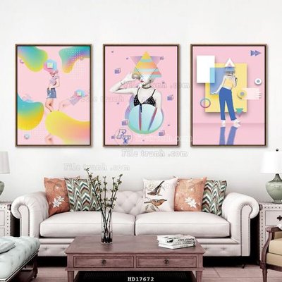 Download file File tranh treo hiện đại HD17672 (chất lượng in ấn)