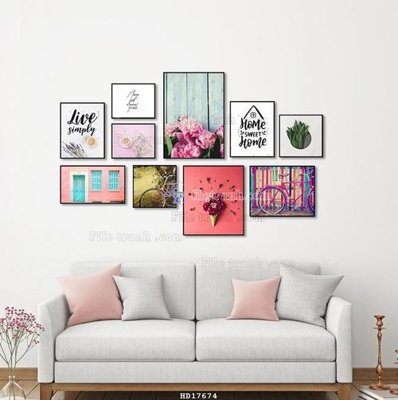 Tải file gốc File tranh treo hiện đại HD17674 (in khổ lớn) không mờ