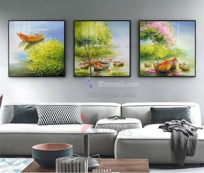 File tranh File tranh treo hiện đại HD17687 (gốc) chủ đề thiên nhiên